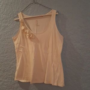 Tommy Bahama Tank Top with Silk Flowers